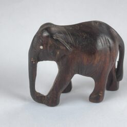 Medinė dramblio statula 3,5×6,5×5,5 cm