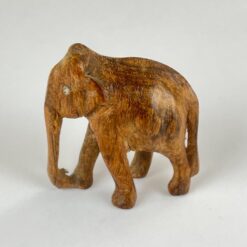 Medinė dramblio statula 3×5,5×5,5 cm