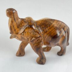 Medinė dramblio statula 3,5×8,5×8 cm