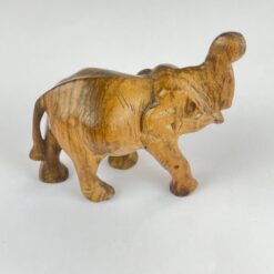 Medinė dramblio statula 3,5×8,5×8 cm