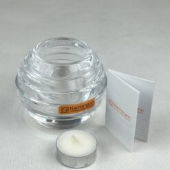 Krištolinė “Nachtmann” žvakidė originalioje dėžutėje 10x10x8,5 cm