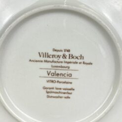 Porcelianinė “Villeroy Boch” serijos “Valencia” desertinė lėkštė 15,5×15,5×2 cm