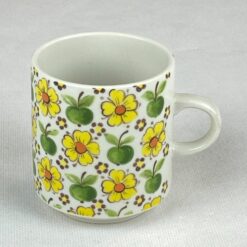 Porcelianinis “Villeroy Boch” serijos “Valencia” puodelis 180 ml 7x9x8 cm