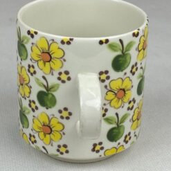 Porcelianinis “Villeroy Boch” serijos “Valencia” puodelis 180 ml 7x9x8 cm