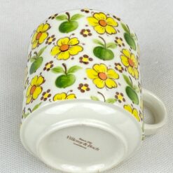 Porcelianinis “Villeroy Boch” serijos “Valencia” puodelis 180 ml 7x9x8 cm