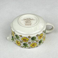 Porcelianinis “Villeroy Boch” serijos “Valencia” ąsotėlis 200 ml 9x13x5,5 cm
