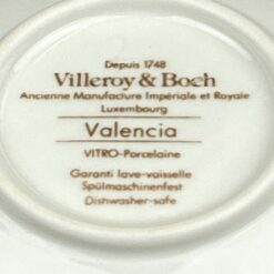 Porcelianinis “Villeroy Boch” serijos “Valencia” ąsotėlis 200 ml 9x13x5,5 cm