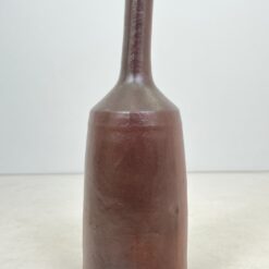 Keramikinė rudos spalvos vaza 33x33x93 cm