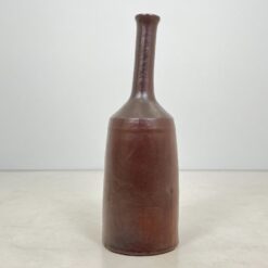 Keramikinė rudos spalvos vaza 33x33x93 cm