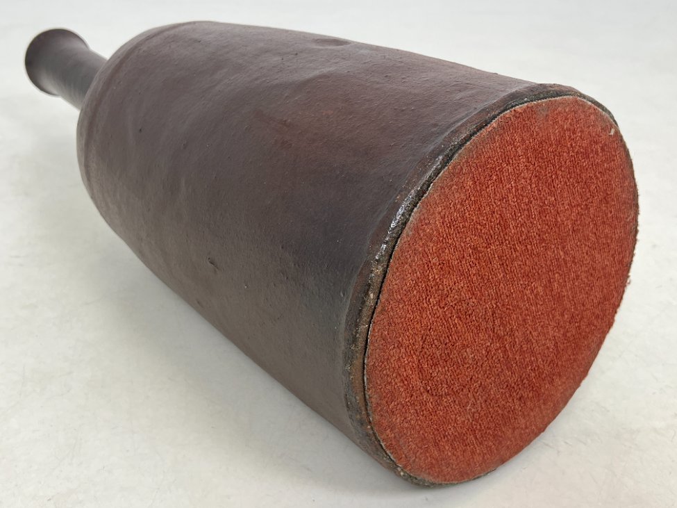 HN0156-vazos-5 Keramikinė rudos spalvos vaza 33x33x93 cm