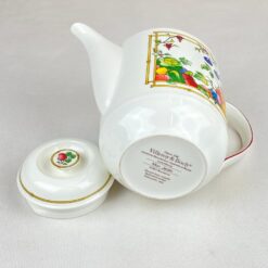 Porcelianinis “Villeroy Boch” serijos “Mon Jardin” arbatinukas 1.1 l. 12x22x17 cm