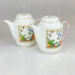 Porcelianinis “Villeroy Boch” serijos “Mon Jardin” arbatinukas 1.1 l. 12x22x17 cm