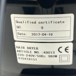 Pastatomas plaukų džiovintuvas “Hairway” 68x68x120-160 cm