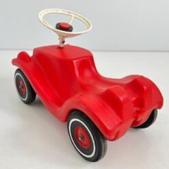 Vintažinė žaislinė plastikinė mašina 29,5x59x37 cm