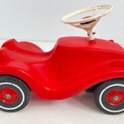 Vintažinė žaislinė plastikinė mašina 29,5x59x37 cm