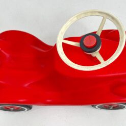 Vintažinė žaislinė plastikinė mašina 29,5x59x37 cm