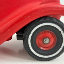 Vintažinė žaislinė plastikinė mašina 29,5x59x37 cm