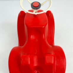 Vintažinė žaislinė plastikinė mašina 29,5x59x37 cm