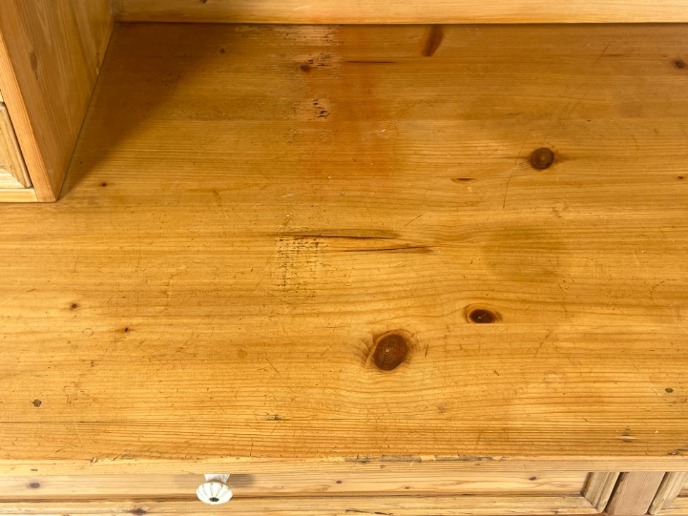 HN0180-bufetai-15 Pušies medžio bufetas 58,5x149x191 cm