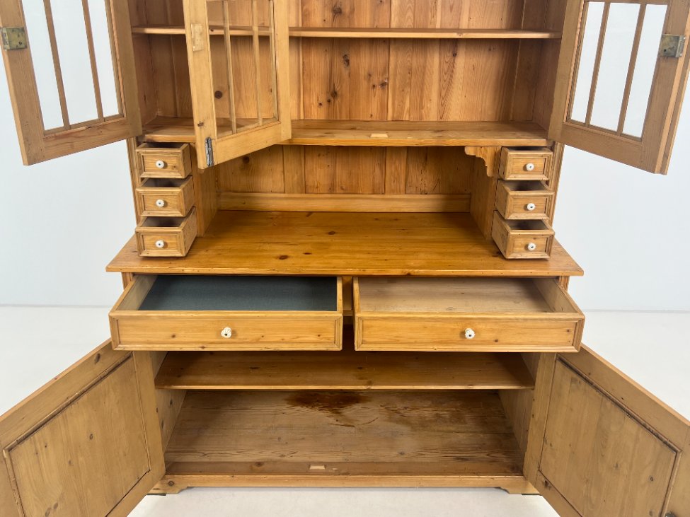 HN0180-bufetai-6 Pušies medžio bufetas 58,5x149x191 cm