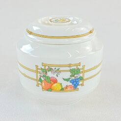 Porcelianinė “Villeroy Boch” serijos “Mon Jardin” cukrinė 8,5×8,5×8,5 cm