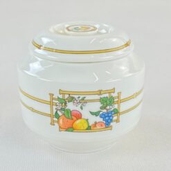 Porcelianinė “Villeroy Boch” serijos “Mon Jardin” cukrinė 8,5×8,5×8,5 cm
