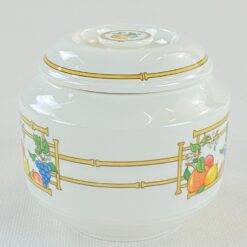 Porcelianinė “Villeroy Boch” serijos “Mon Jardin” cukrinė 8,5×8,5×8,5 cm