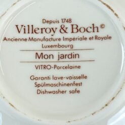 Porcelianinė “Villeroy Boch” serijos “Mon Jardin” cukrinė 8,5×8,5×8,5 cm