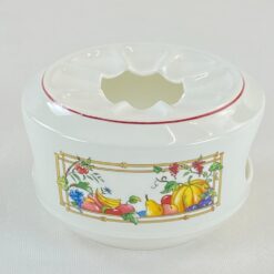 Porcelianinis “Villeroy Boch” serijos “Mon Jardin” šildymo indas 14x14x9 cm