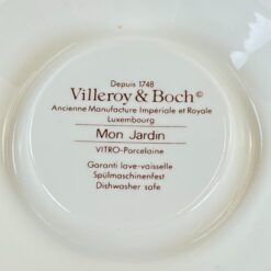 Porcelianinis “Villeroy Boch” serijos “Mon Jardin” šildymo indas 14x14x9 cm