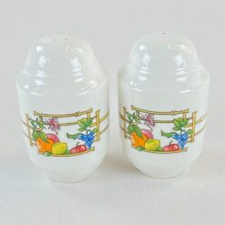 Porcelianinės “Villeroy Boch” serijos “Mon Jardin” prieskoninės 2 vnt. komplektas 5x5x9 cm