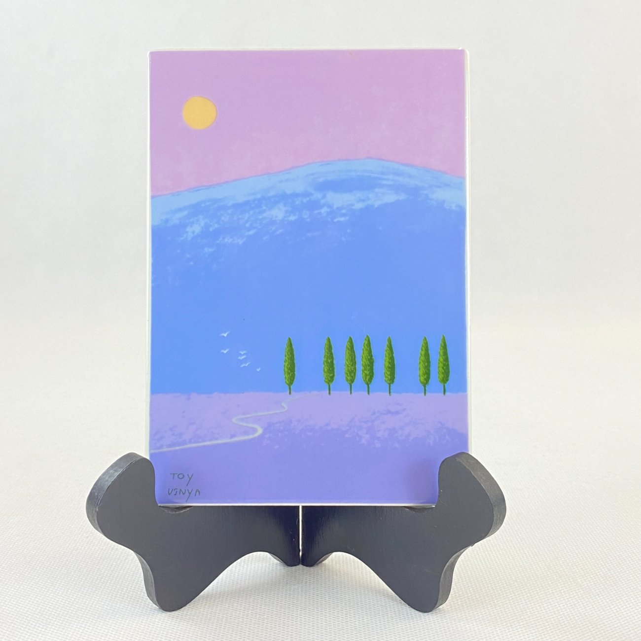 HN0190-gamtos-peizazai-0 Porcelianinis “Villeroy Boch” paveiksliukas – atvirutė 0,3x11x15 cm