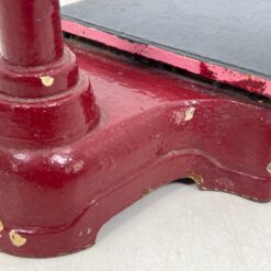 Vintažinės, mechaninės svarstyklės iš ketaus ir metalo 58x44x143 cm