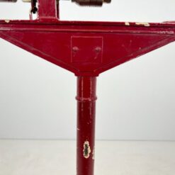 Vintažinės, mechaninės svarstyklės iš ketaus ir metalo 58x44x143 cm