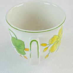 Porcelianinis “Villeroy Boch” serijos “Geranium” puodelis 120 ml 7×9,5×6 cm