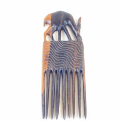 Afrikietiškos medinės šukos su antilope 1×6,5×18 cm
