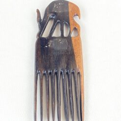 Afrikietiškos medinės šukos su antilope 1×6,5×18 cm