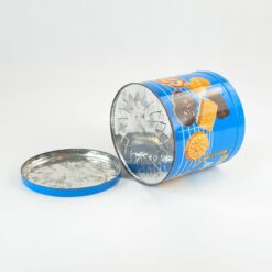 Vintažinė sausainių dėžutė “Brandt” 14x14x13 cm