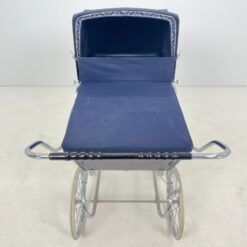 Vintažinis angliškas “Silver Cross” kūdikio vežimėlis 116x60x120 cm