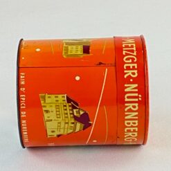 Vintažinė pyrago dėžutė “Haeberlein Metzger” 10,5×10,5×11,5 cm