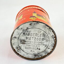 Vintažinė pyrago dėžutė “Haeberlein Metzger” 10,5×10,5×11,5 cm