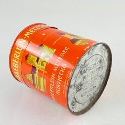 Vintažinė pyrago dėžutė “Haeberlein Metzger” 10,5×10,5×11,5 cm