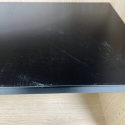 Medinė knygų lentyna su uždaroma apatine dalimi 45,5×100,5×159 cm