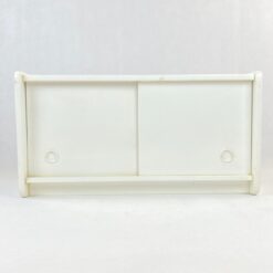 Pakabinama dviejų stumdomų durų spintelė su kabliukais 15,5x51,5x27 cm