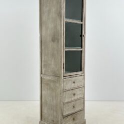 Sendintas provanso stiliaus bufetas su keturiais stalčiais 46x55x191 cm