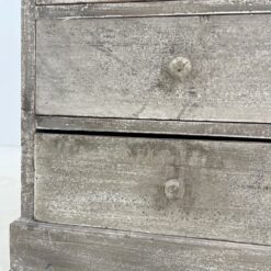 Sendintas provanso stiliaus bufetas su keturiais stalčiais 46x55x191 cm