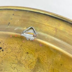 Marokietiško stiliaus pakabinama apvali žalvarinė dekoracija 2,5x55x55 cm