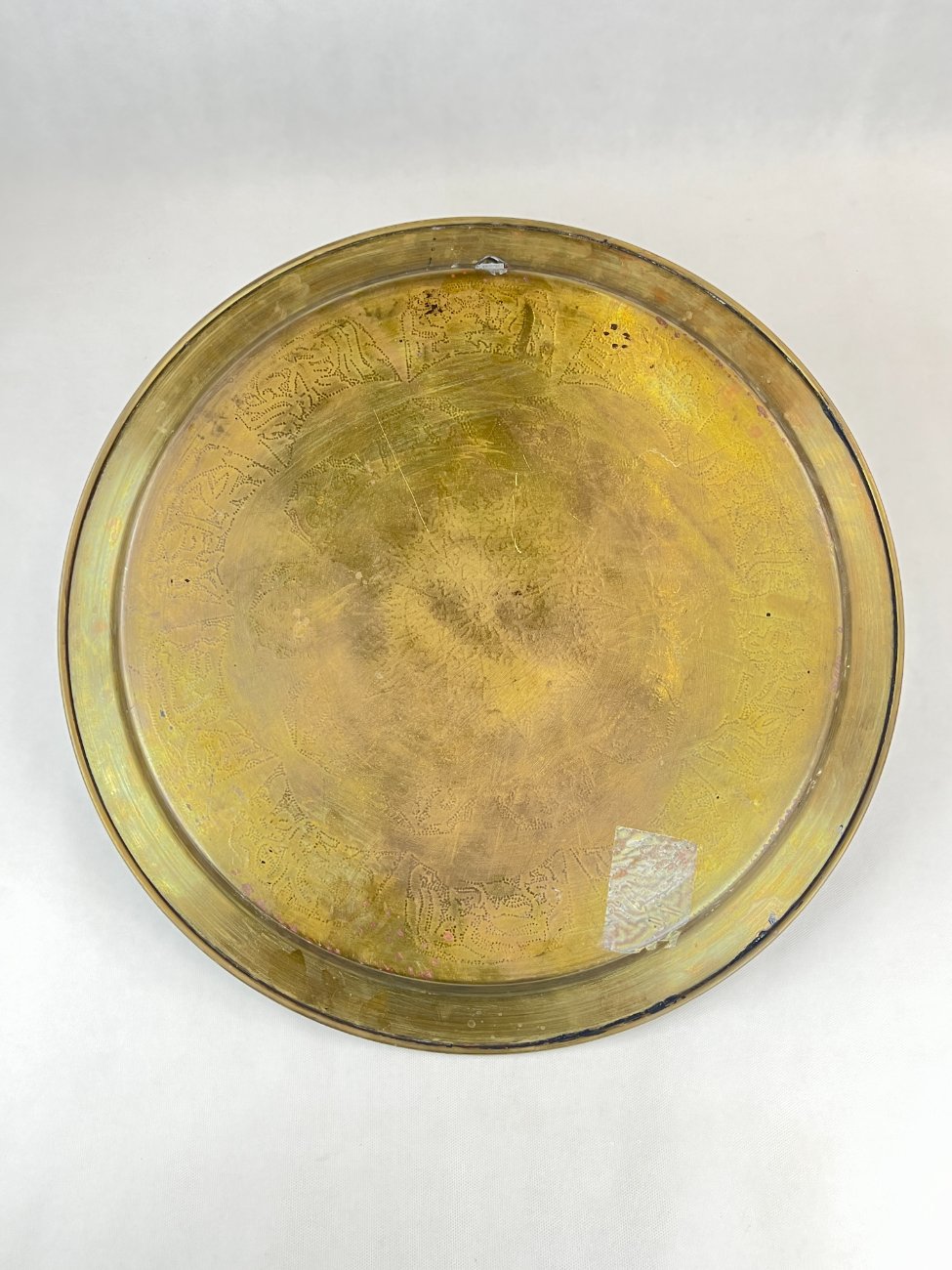 HN0281-interjero-ir-apdailos-prekes-7 Marokietiško stiliaus pakabinama apvali žalvarinė dekoracija 2,5x55x55 cm