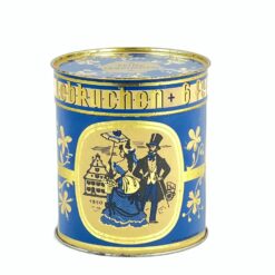 Vintažinė skardinė sausainių dėžutė “Lebkuchen” 10,5×10,5×12 cm