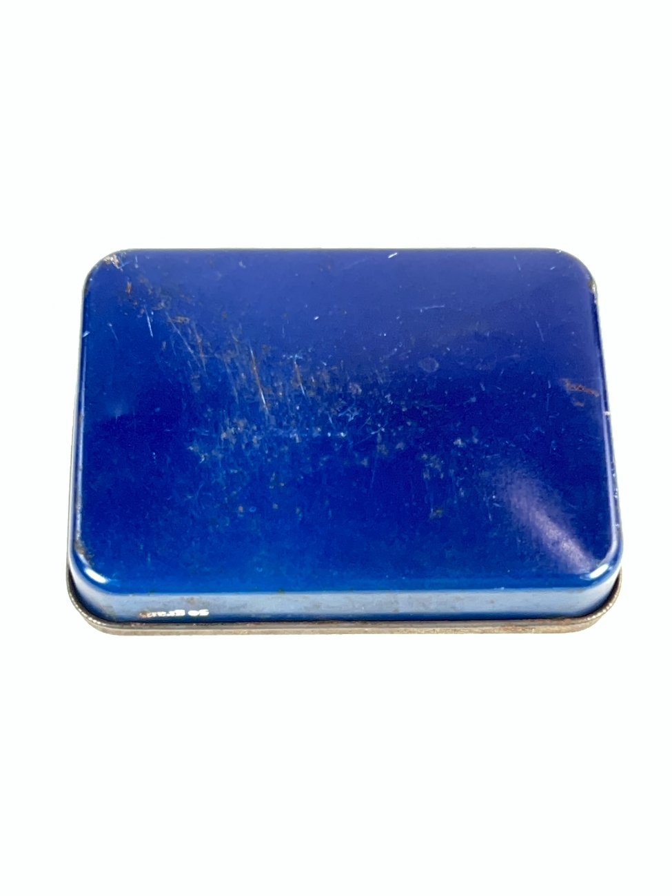 HN0287-dezutes-11 Vintažinė skardinė tabako dėžutė “Drum” 8x11x2,5 cm